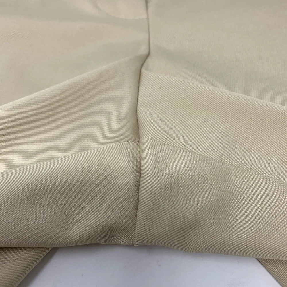 Talbots Women’s Beige Chino Bermuda Shorts Size 8P High Rise Flat Front Stretch - Picture 9 of 11